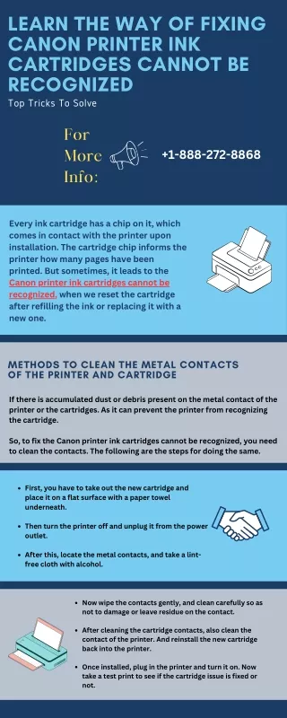 learn the way of fixing canon printer