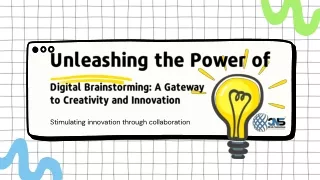 Digital Brainstorming A Gateway to Creativity and Innovation