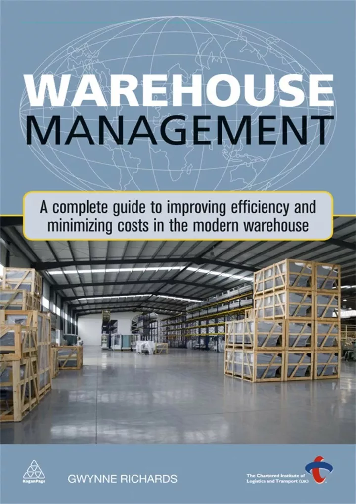 download book pdf warehouse management a complete