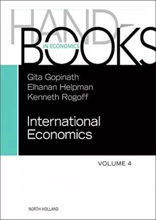 Download Book [PDF]  Handbook of International Economics (Volume 4)
