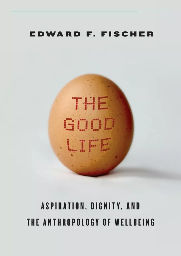 read download the good life aspiration dignity