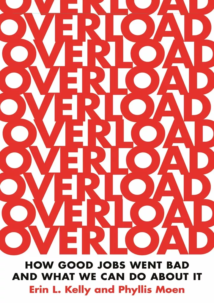 read ebook pdf overload how good jobs went