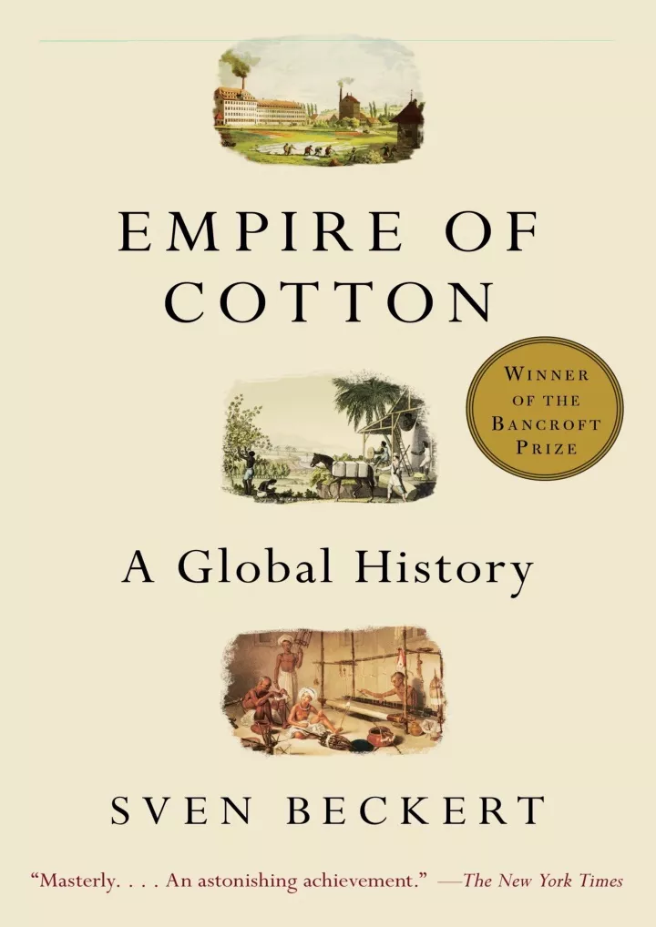 read ebook pdf empire of cotton a global history