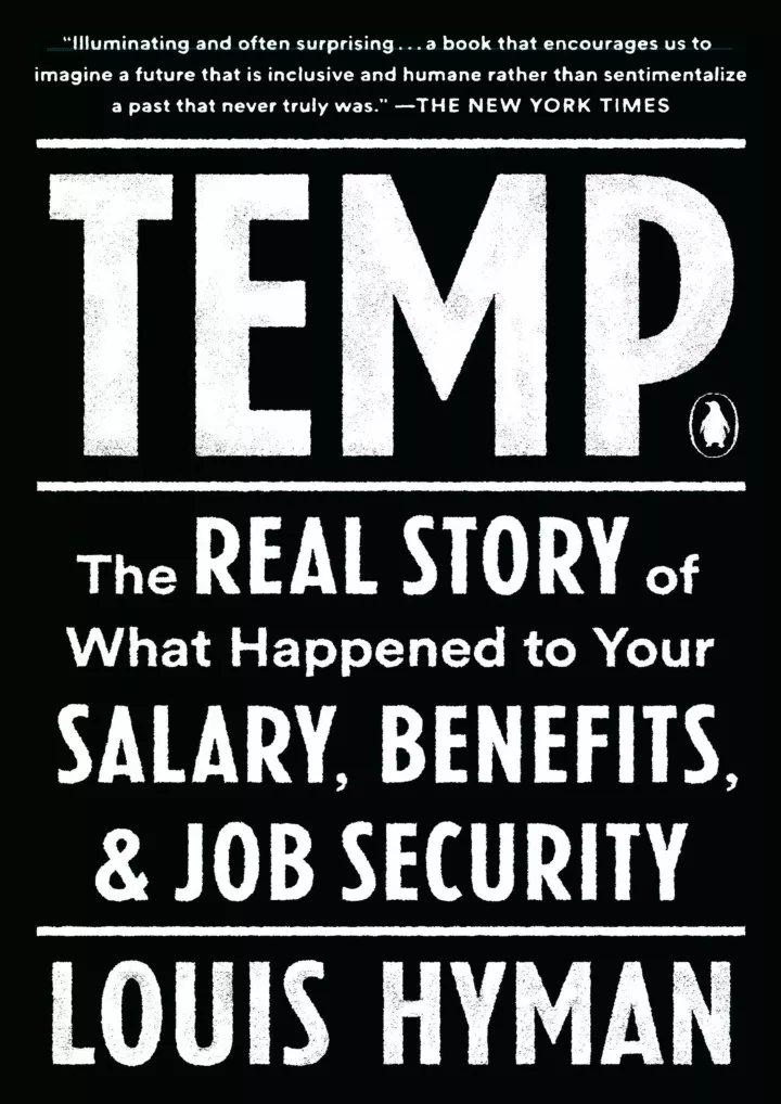 pdf read online temp the real story of what