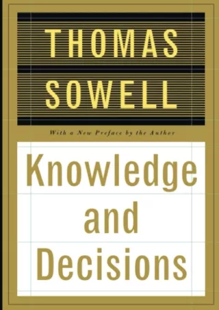 READ [PDF]  Knowledge And Decisions