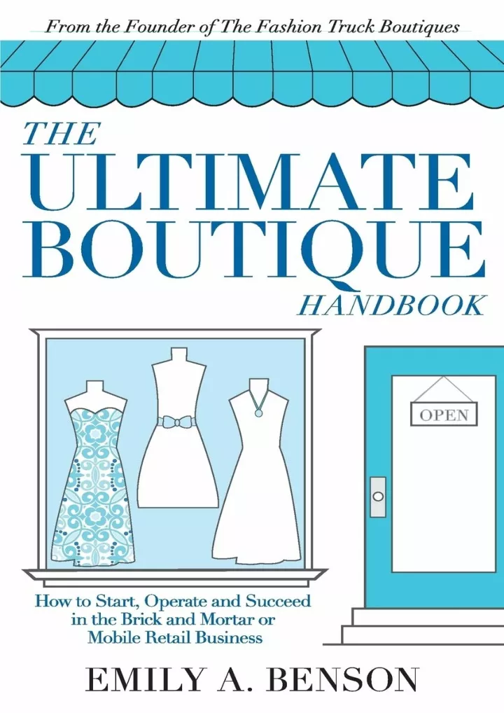 pdf read the ultimate boutique handbook