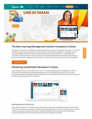 The Best Learning Management System Company In Oman