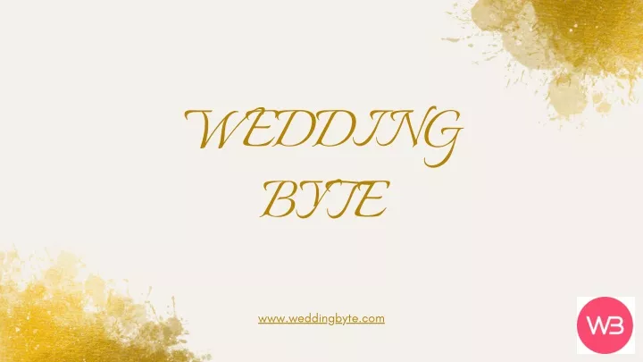 wedding byte