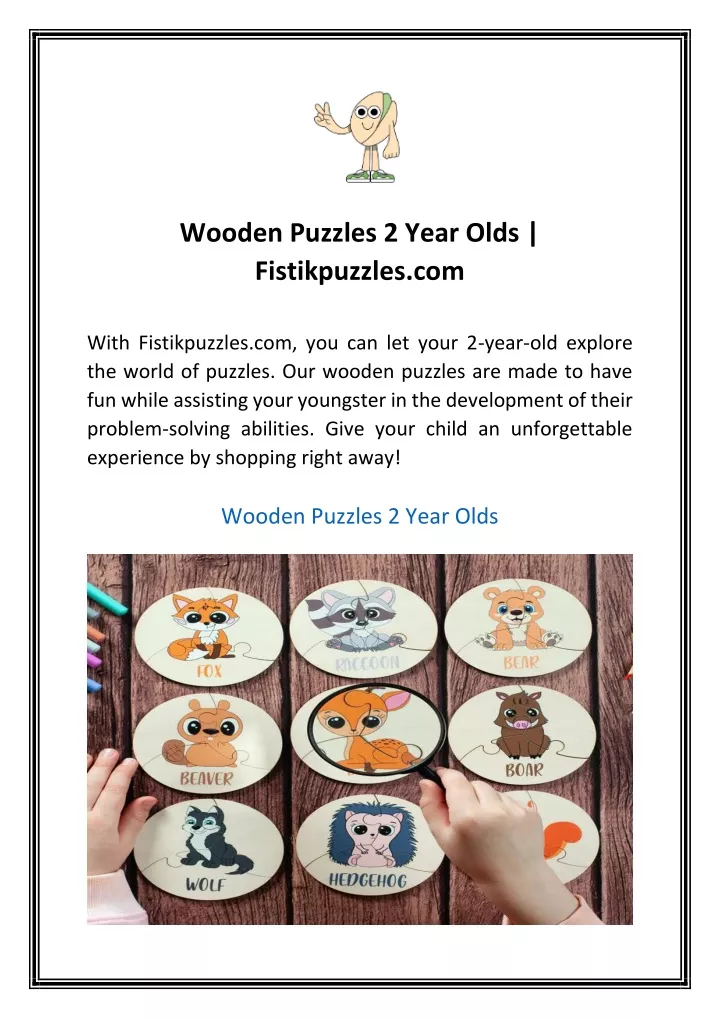 wooden puzzles 2 year olds fistikpuzzles com with