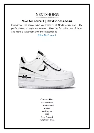 Nike Air Force 1 | Nextshoess.co.nz