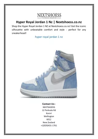 Hyper Royal Jordan 1 Nz | Nextshoess.co.nz