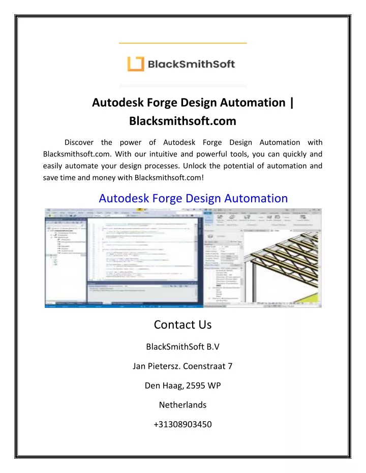 autodesk forge design automation blacksmithsoft