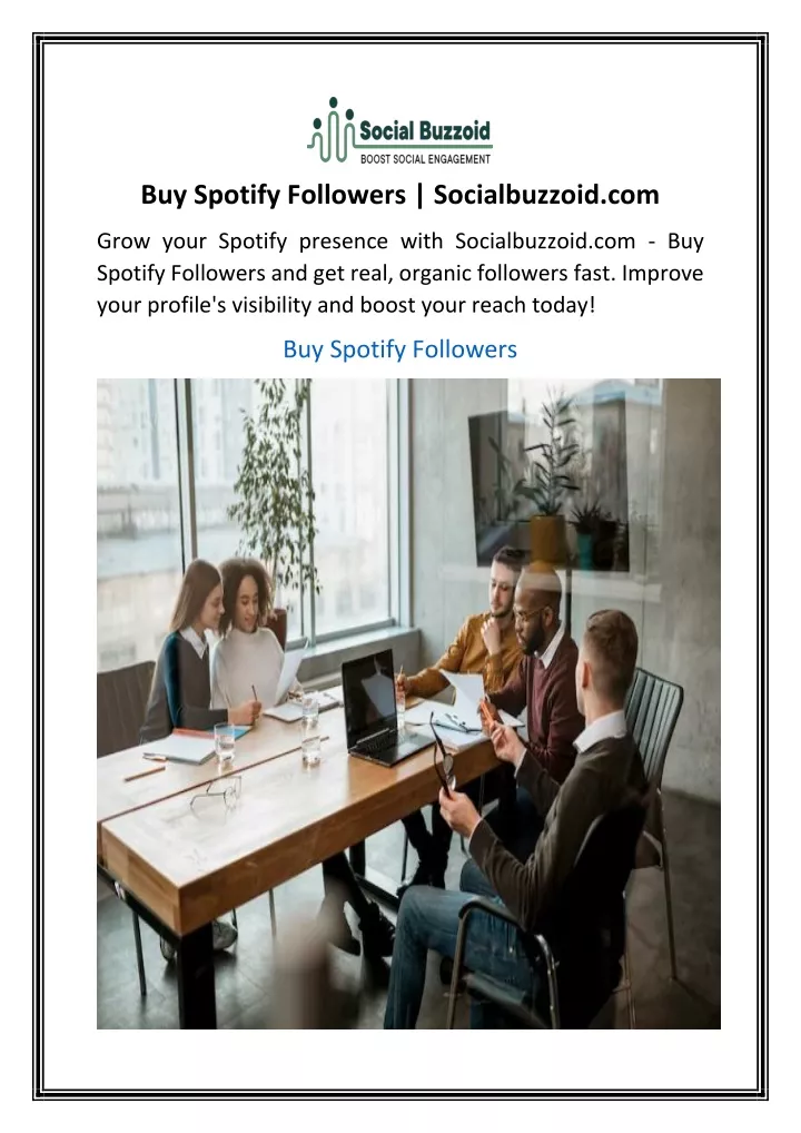 buy spotify followers socialbuzzoid com