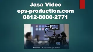 WA/CALL 081280002771 | Pembuatan Video Profil | Jasa Video EPS PRODUCTION