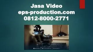 WA/CALL 081280002771 | Pembuatan Video Profil Perusahaan | Jasa Video EPS PRODUC