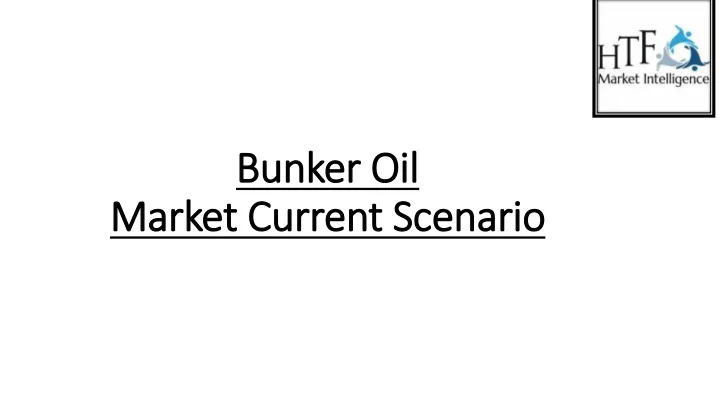 bunker oil bunker oil