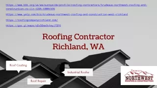 Roofing Contractor Located in Richland, WA