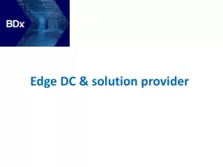 edge dc solution provider