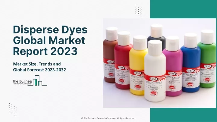 disperse dyes global market report 2023