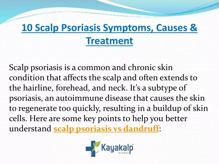10 scalp psoriasis symptoms causes treatment