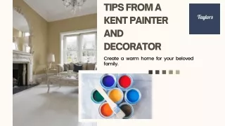 Expert Painter and Decorator in Kent | Taylor Services