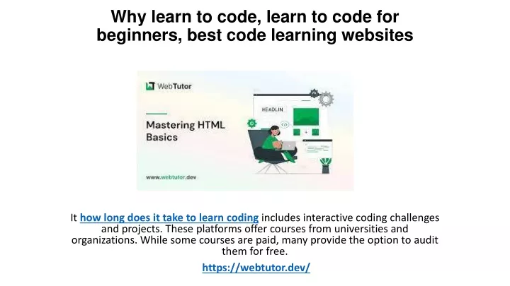 why learn to code learn to code for beginners best code learning websites