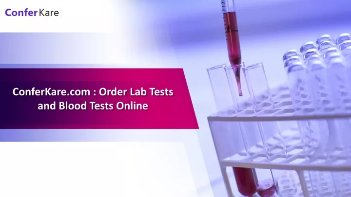 conferkare com order lab tests and blood tests online