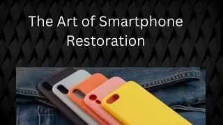 Spiridon Geha | The Art of Smartphone Restoration