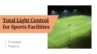 Total Light Control for Sports