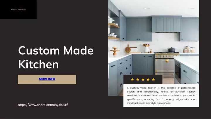 custom made kitchen