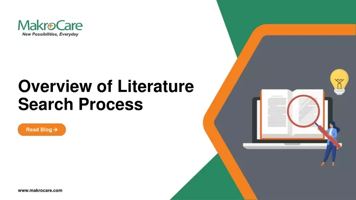 overview of literature search process