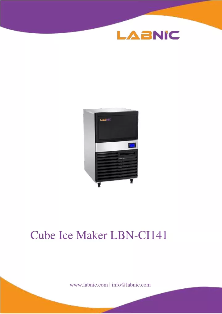 cube ice maker lbn ci141