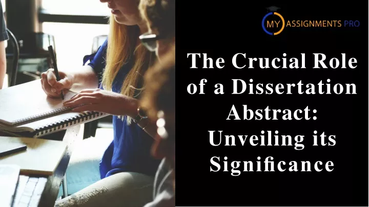 the crucial role of a dissertation abstract