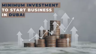 Minimum Investment to Start Business in Dubai