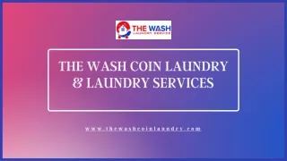 The Wash Coin Laundry