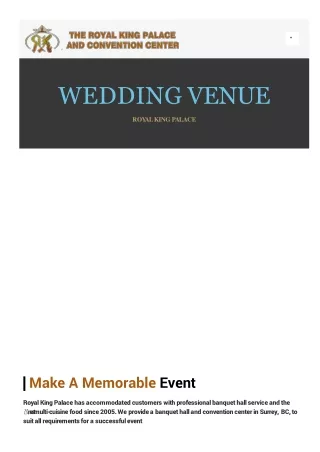 Wedding Venue Surrey