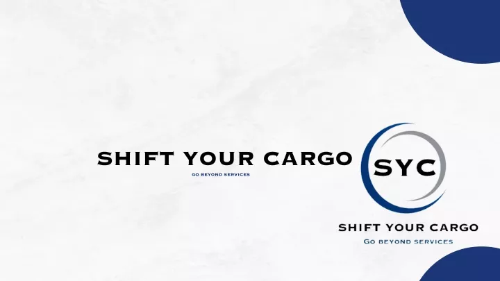 shift your cargo go beyond services