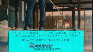 Garage Flooring for the Car Enthusiast Showcasing Your Collection in Style - Bomanite Artistic Concrete & Pools