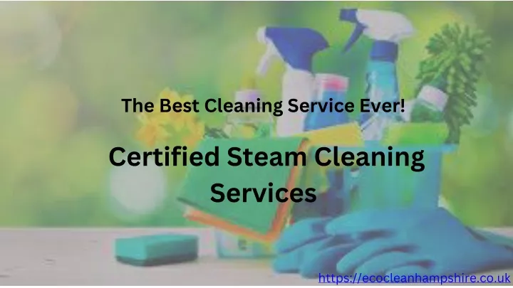 the best cleaning service ever