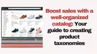 Optimizing Ecommerce Success: A Guide to Product Taxonomy Creation