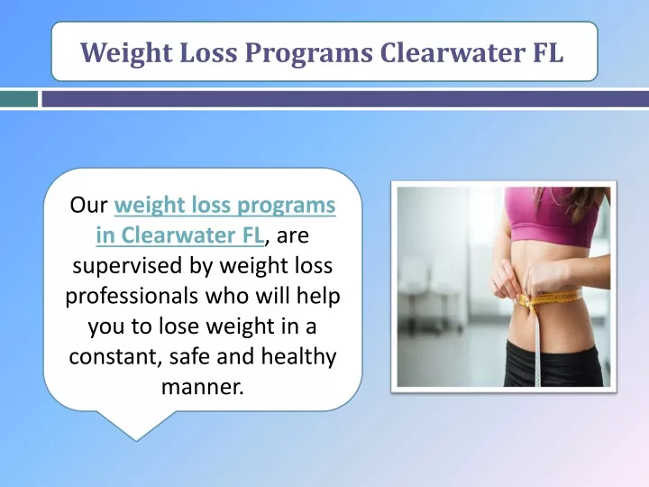 weight loss programs clearwater fl