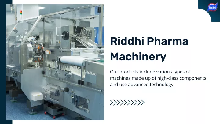 riddhi pharma machinery