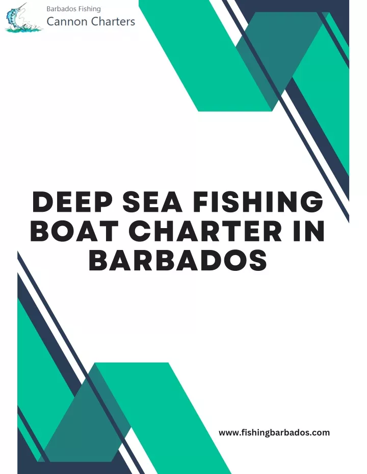 deep sea fishing boat charter in barbados