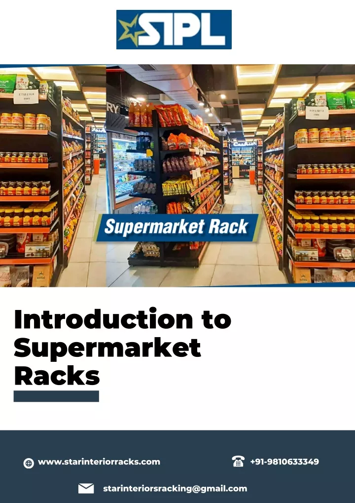 introduction to supermarket racks