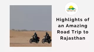 Highlights of an Amazing Road Trip to Rajasthan