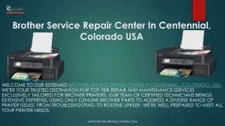 Brother Service Repair Center In Centennial, Colorado USA