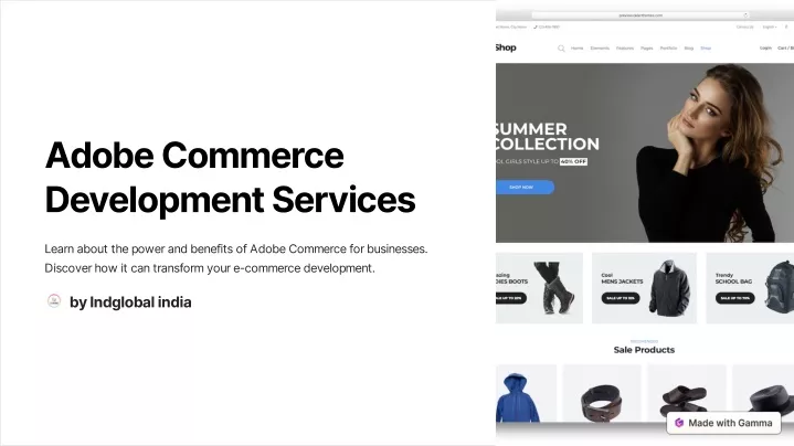 adobe commerce development services
