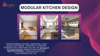 Modular Kitchen Design | Regalo KItchens
