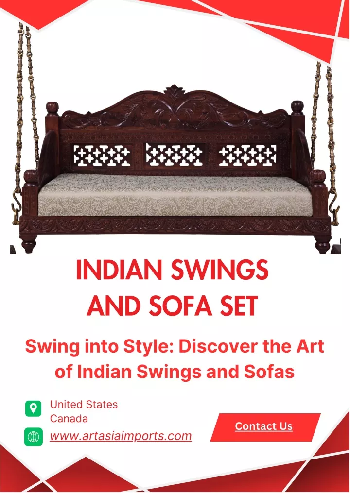 indian swings and sofa set