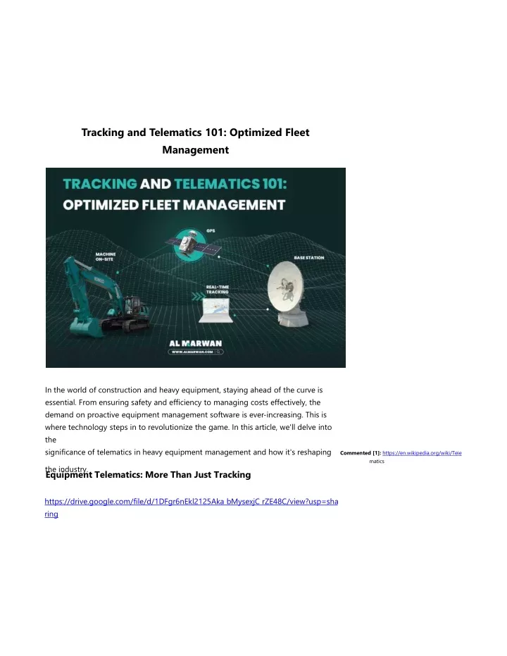 tracking and telematics 101 optimized fleet